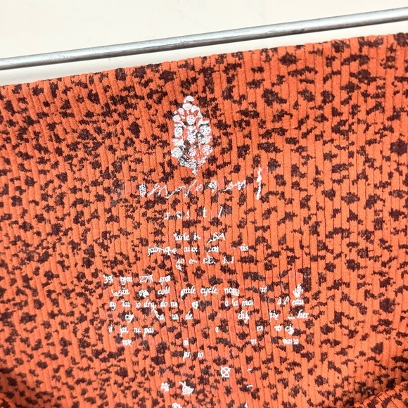 Free People Movement pink patterned cropped leggings size XS - Picture 2 of 4